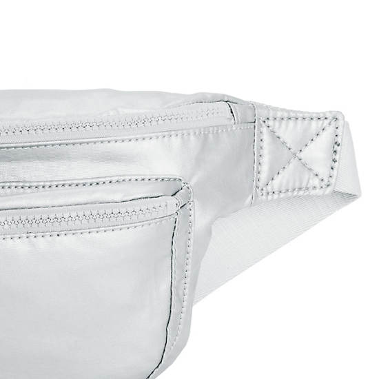 Kipling Yasemina Extra Large Metallic Midja Pack Väska Silver | SE 1042CT